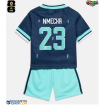 Otroški Nogometni dresi Nemčija Felix Nmecha #23 Gostujoči SP 2026 Kratek Rokav (+ Kratke hlače)